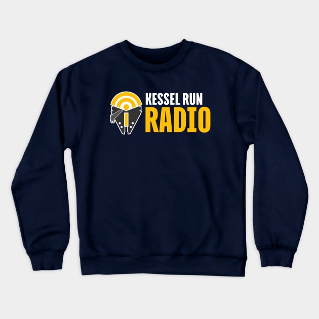 Kessel Run Radio Logo! Crewneck Sweatshirt by Kessel Run Transmissions
